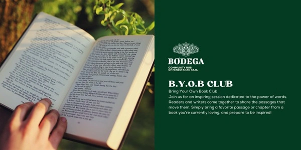 illustration for event: BYOB Club: Bring Your Own Book w/ Vikram Zutshi