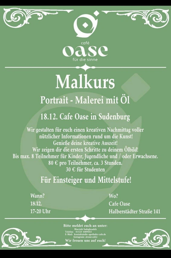 illustration for event: Malkurs Portrait - Malerei mit Öl