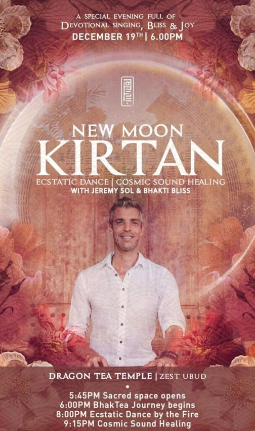 illustration for event: New Moon Kirtan | Ecstatic Dance | Cosmic Sound Healing