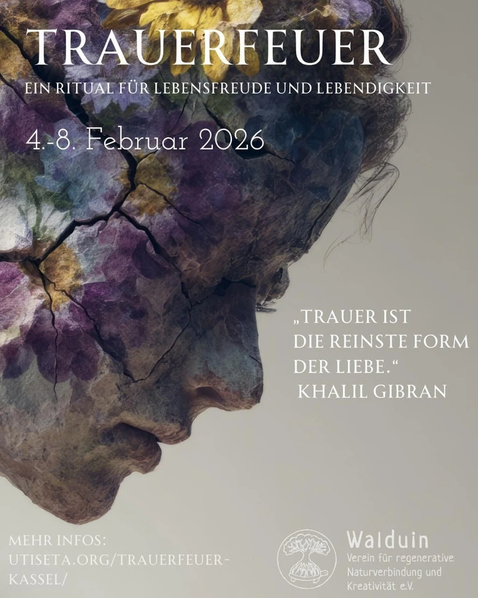 illustration for event: Trauerfeuer – Ein Ritual für Lebendigkeit & Lebensfreude