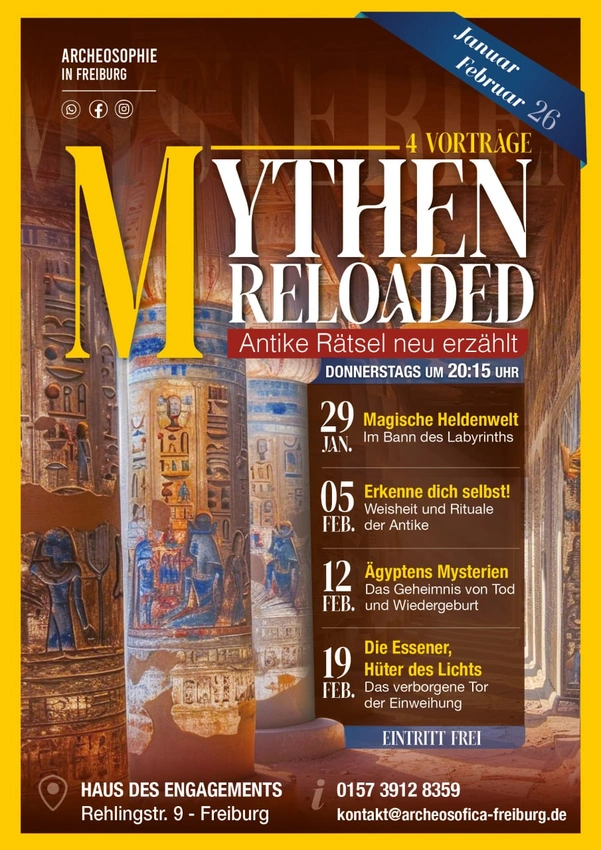illustration for event: Mythen reloaded Antike Rätsel neu erzählt