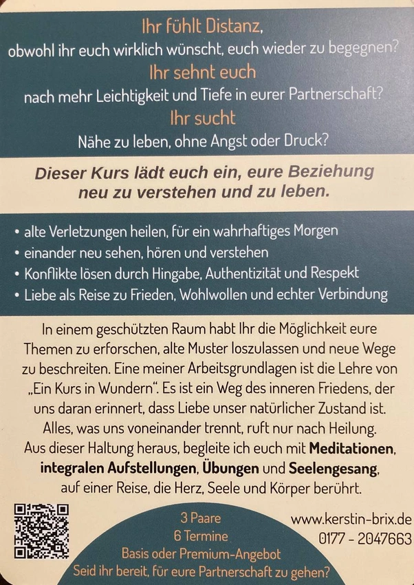 illustration for event: Liebe in Balance