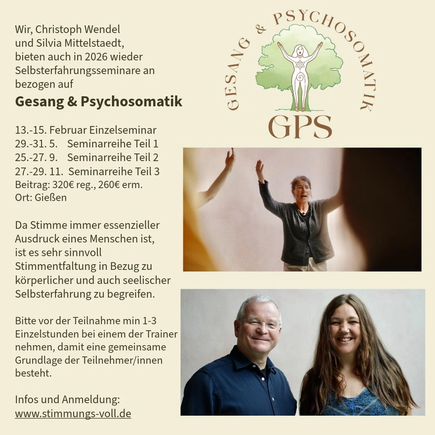 illustration for event: Gesang & Psychosomatik
